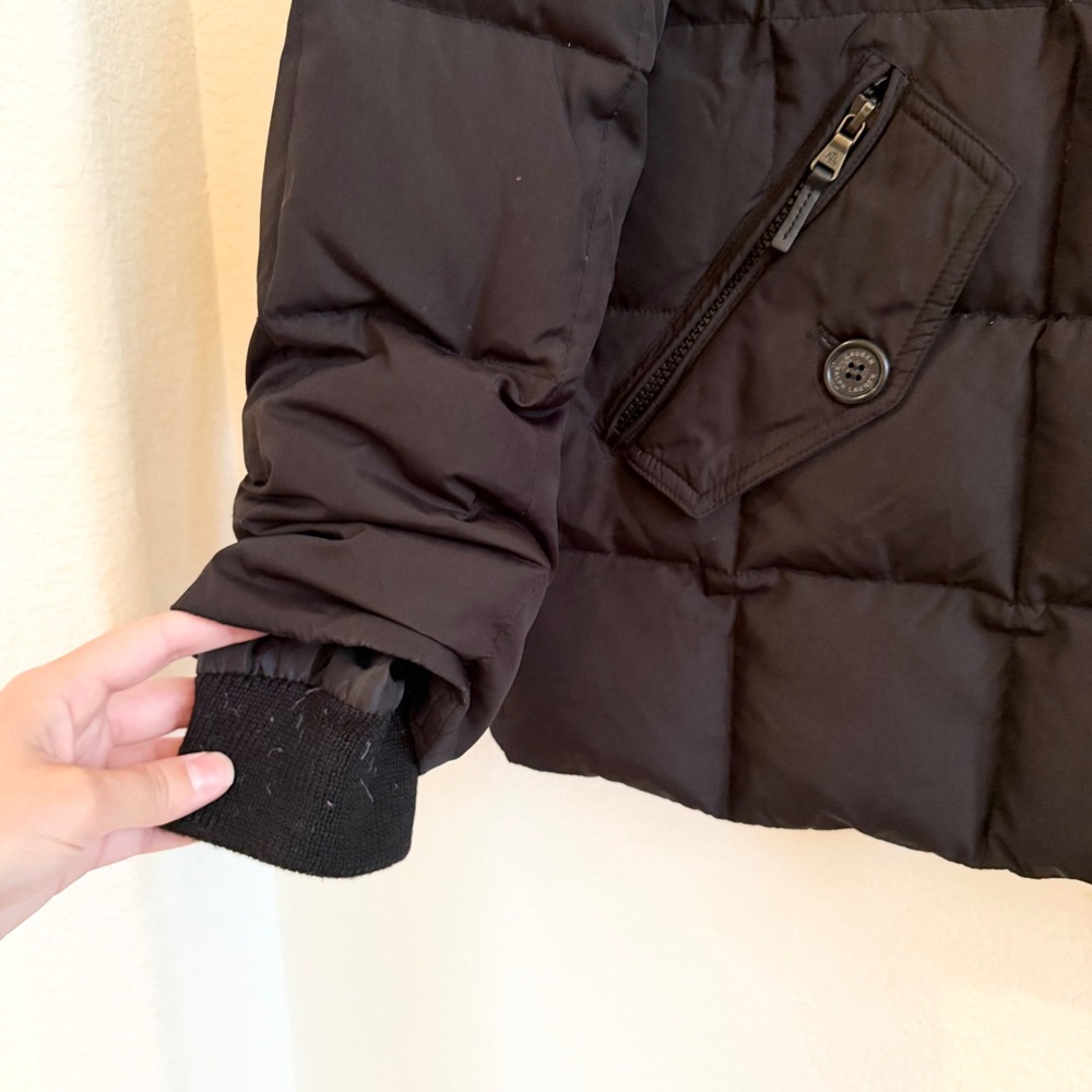 Lauren Ralph Lauren Womens Quilted Down Puffer Jacket Coat Sz XL Quiet Luxury - Picture 11 of 15